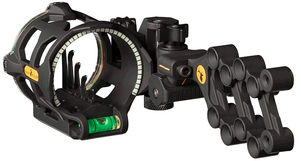 Trophy ridge react V5 bow sight, Zone in With The Best Adjustable Bow Sights